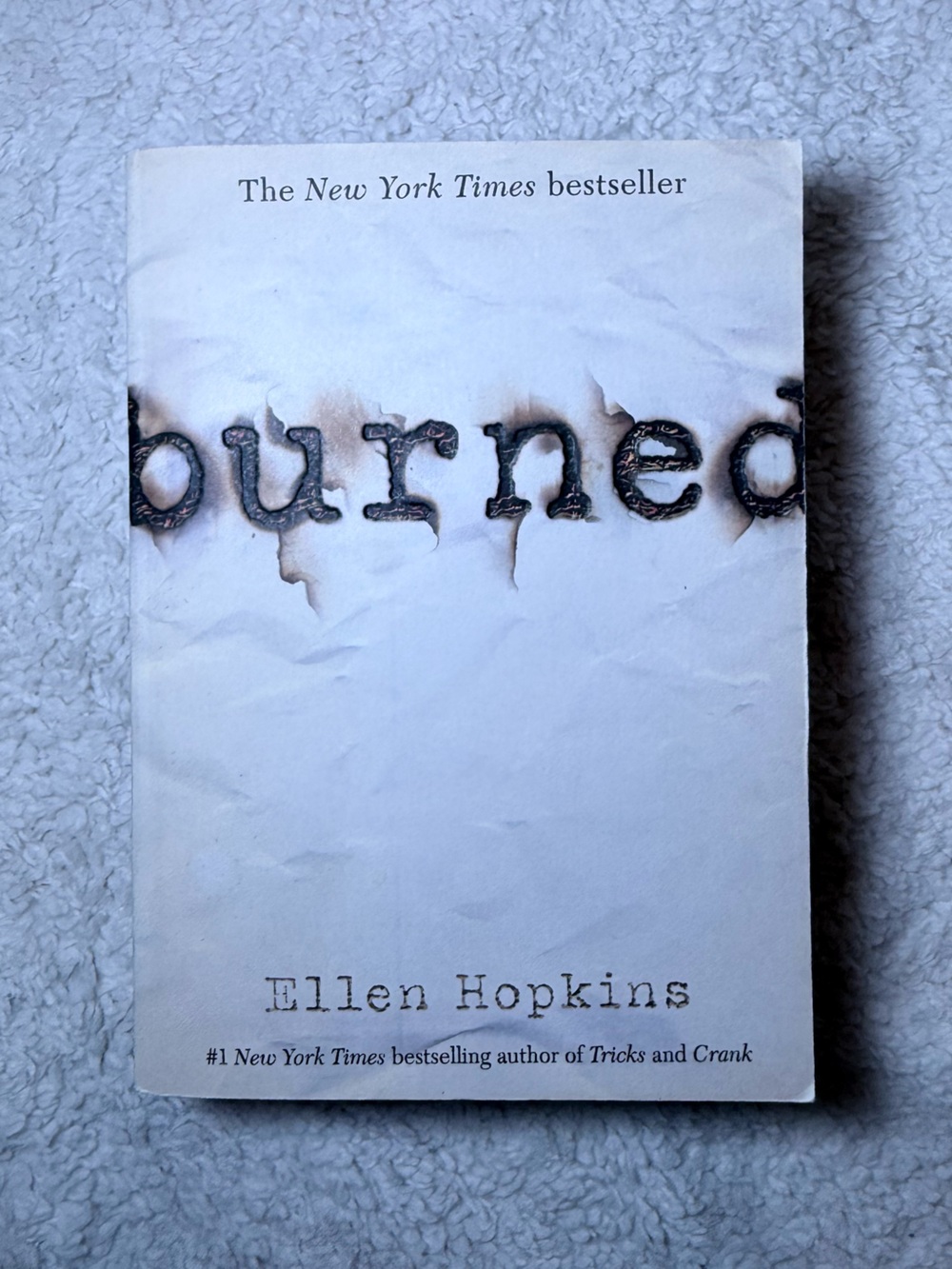 Burned by Ellen Hopkins - Paperback Book